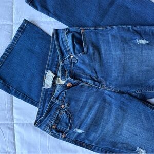 Altar'd State Dark Blue Flare Jeans